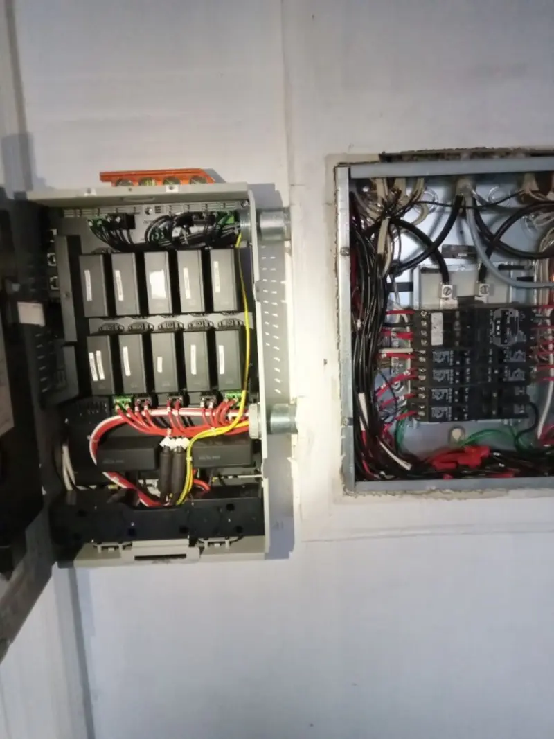 Electrical panel upgrade completed for Electrical Inspection in Hurstbourne